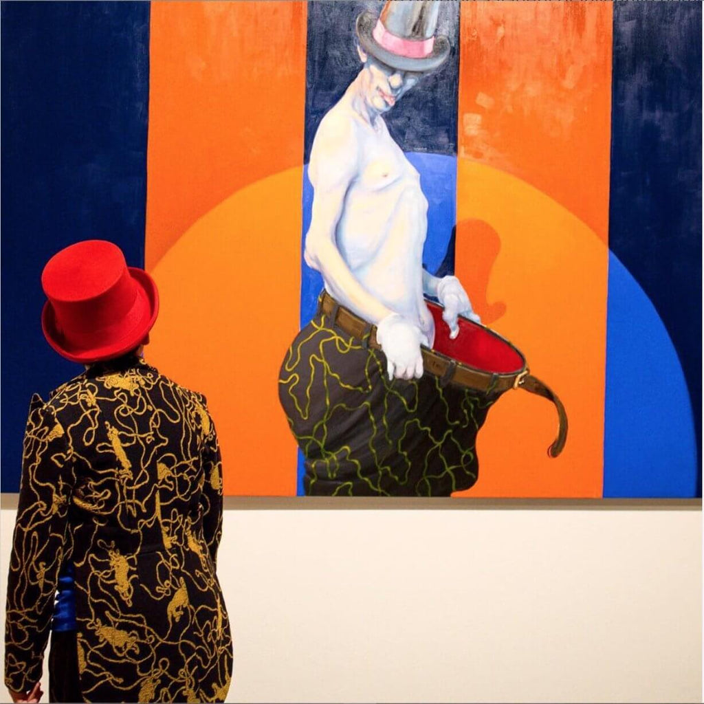 Michael Kvium Artwork Social Pattern