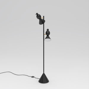 Open image in slideshow, Alouette 004 Floor Light 2 Birds
