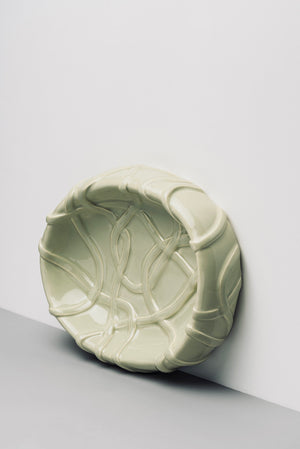 Open image in slideshow, Centrepiece Platter ʻThe Absurd Made Fleshʼ by Michael Kvium
