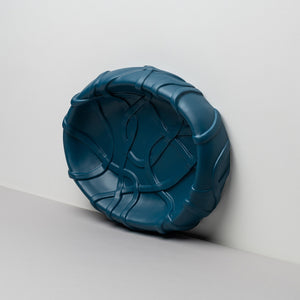 Mallard Blue Centrepiece platter The Absurd Made Flesh by Michael Kvium · €360 · RAAWII | CURATED BY EYEDS