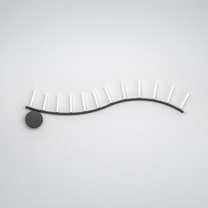 Waves 484 Wall Light Eyebrow Shape · €4950 · ATELIER ARETI | CURATED BY EYEDS