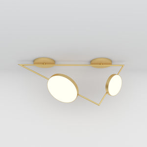 Triangle Variations 356 Ceiling Light Horizontal Two · €3000 · ATELIER ARETI | CURATED BY EYEDS