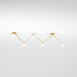 Zigzag 470 Ceiling Light 5 Segments · €1265 · ATELIER ARETI | CURATED BY EYEDS
