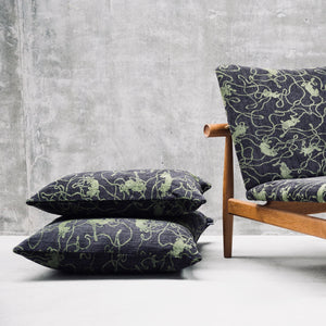 Black Moss Green | Social Pattern Artwork by Michael Kvium · €250 · KVIUM | CURATED BY DOMICILECULTURE