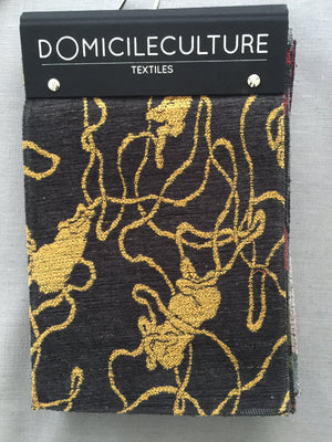 Black Yellow | Social Pattern Artwork by Michael Kvium · €250 · KVIUM | CURATED BY DOMICILECULTURE
