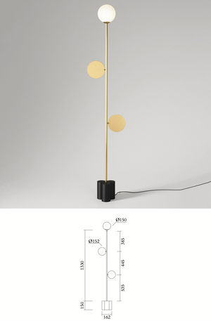 Plates 201 Floor Light · €1312 · ATELIER ARETI | CURATED BY EYEDS