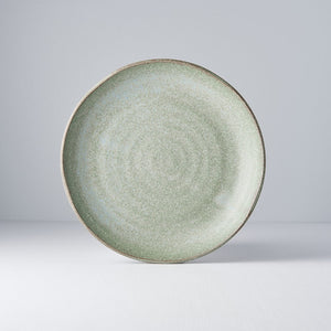 Uneven Plate Green Fade 24.5cm · €21 · CURATED BY EYEDS