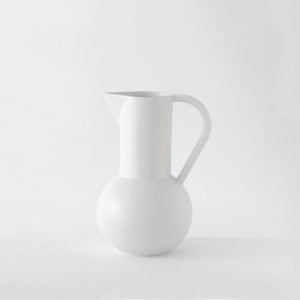 Medium Jug Strøm Earthenware · €82 · RAAWII | CURATED BY EYEDS