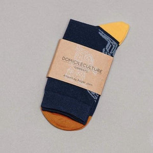 Navy Blue Socks · Linocut Edition Artwork by Asger Jorn · €17 · ASGER JORN | CURATED BY DOMICILECULTURE