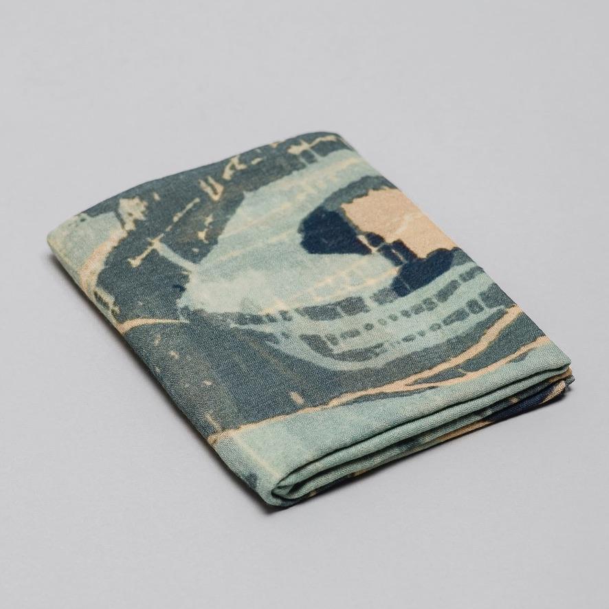Woodcut Print Edition Scarf x Artwork by Asger Jorn (1972) Design · €94 · ASGER JORN | CURATED BY DOMICILECULTURE