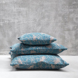 Teal | Social Pattern Artwork by Michael Kvium · €250 · KVIUM | CURATED BY DOMICILECULTURE