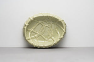 Pale Green Centrepiece platter The Absurd Made Flesh by Michael Kvium · €360 · RAAWII | CURATED BY EYEDS
