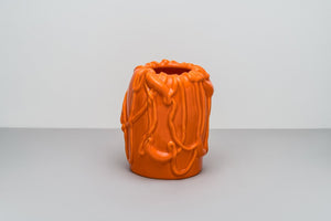 Persimmon Orange Vase The Absurd Made Flesh by Michael Kvium · €220 · RAAWII | CURATED BY EYEDS