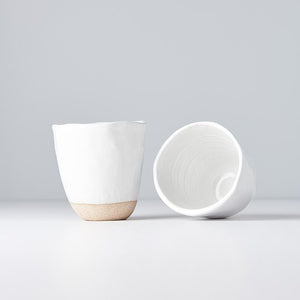 Elegant White Mug without Handle · €13 · CURATED BY EYEDS